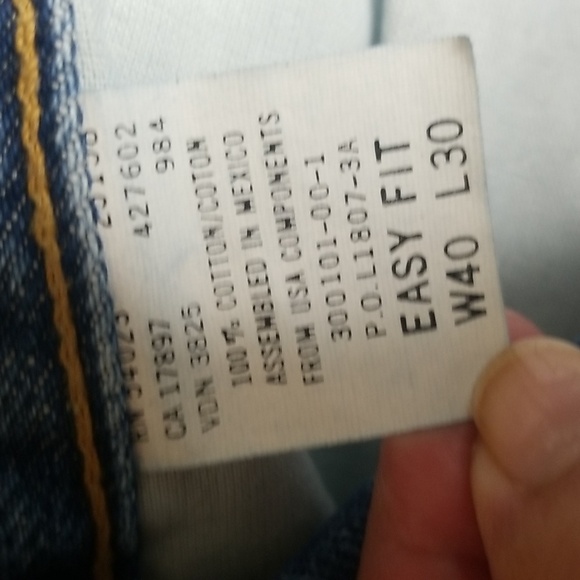 Gap Mens Easy fit Jean's 40×26 - Picture 4 of 6